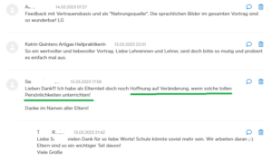 Kommentare beim 6. LRS-Kongress